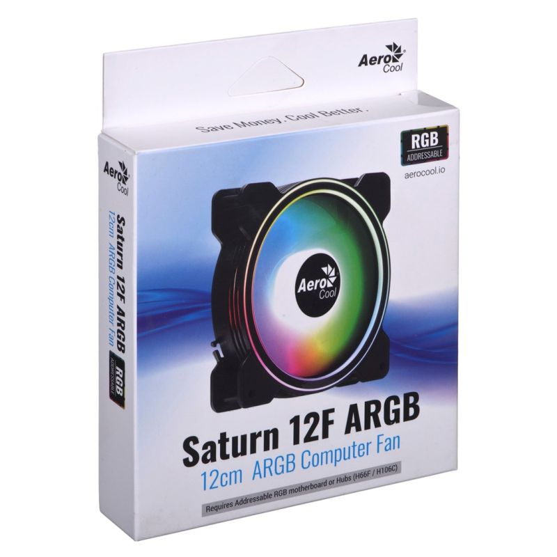 AEROCOOL PGS SATURN 12F ARGB 6P fan (120mm) Chłodzenie/Chłodzenie - wentylatory Your Sports Performance