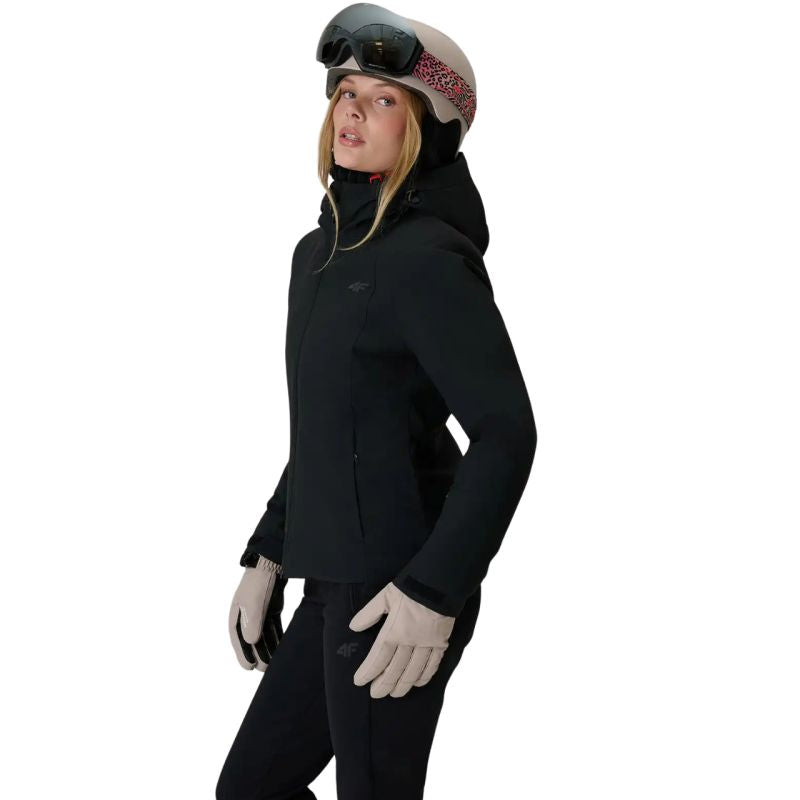 Women’s Ski Jacket 4F F1221 Deep Black 4FWAW26TTJAF1221 20S