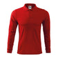 Polo shirt Malfini Single J. LS M MLI-21107 red Clothing/Lifestyle/T-shirts/Malfini Malfini