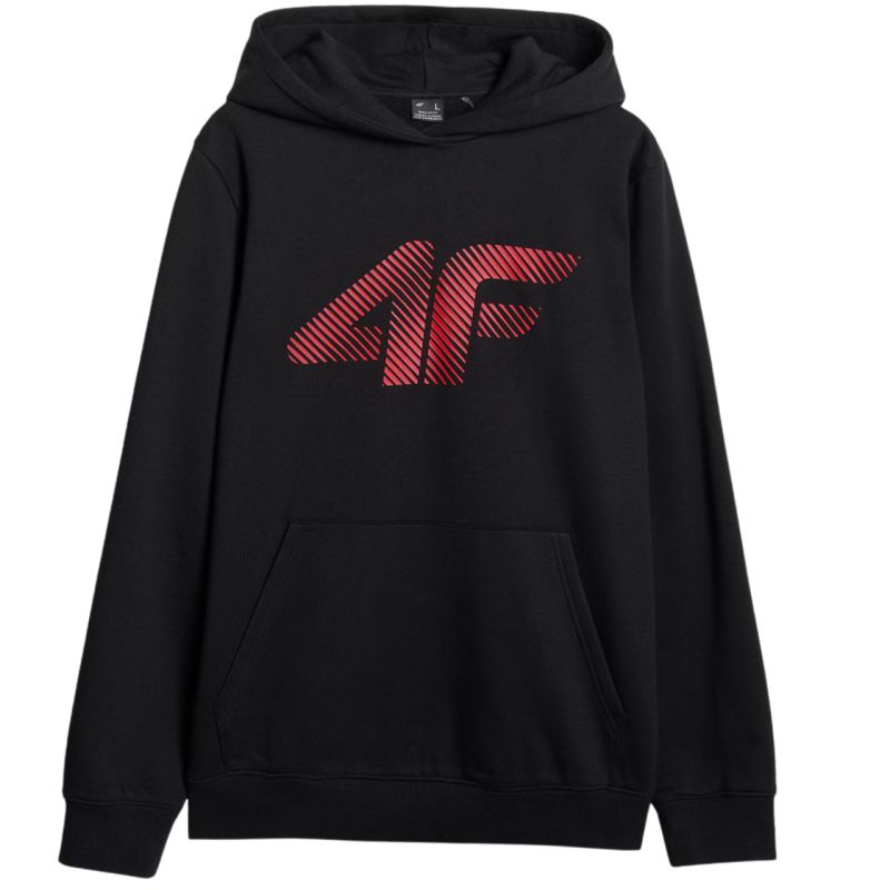 Men's sweatshirt 4F M1766 deep black 4FWMM00TSWSM1766 020S 4f