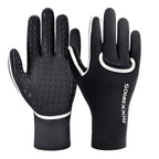 Rockbros full waterproof cycling gloves, size: XXL - black Rockbros