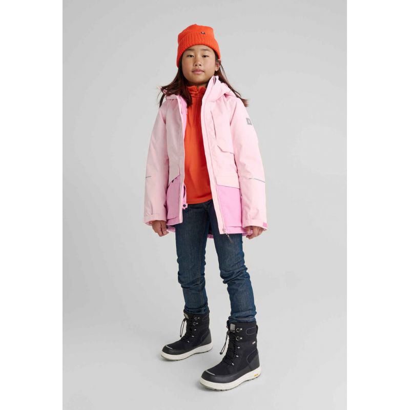 Reima Beanie Kalotti Red Orange Junior children's winter hat made of certified orange wool (5300232A-2820) In preparation Your Sports Performance