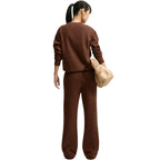 Nike Studio Fleece Medium Weigh Women's Pants Brown IM8078 259