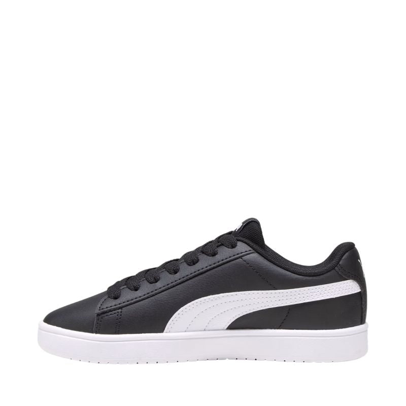 Puma Rickie Classic Kids Shoes Black and White 394252 03