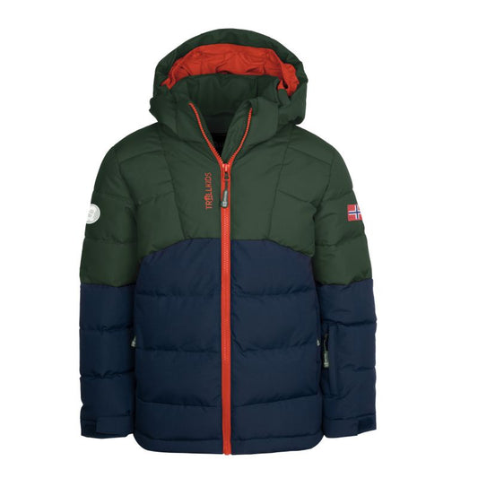 Trollkids Kids Gryllefjord winter jacket for girls/boys, insulated, waterproof (365-322) Trollkids