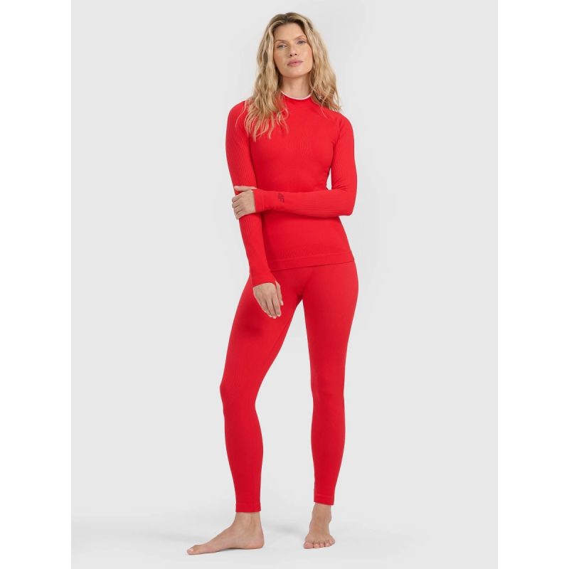 Women's seamless thermal underwear (top) 4F 4FWAW25USEAF205-62S 4f