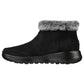Skechers ON-THE-GO JOY FIRST GLANCE Women's Winter Boots in Suede Leather with Fur, Black (144041-BKGY) In preparation Your Sports Performance