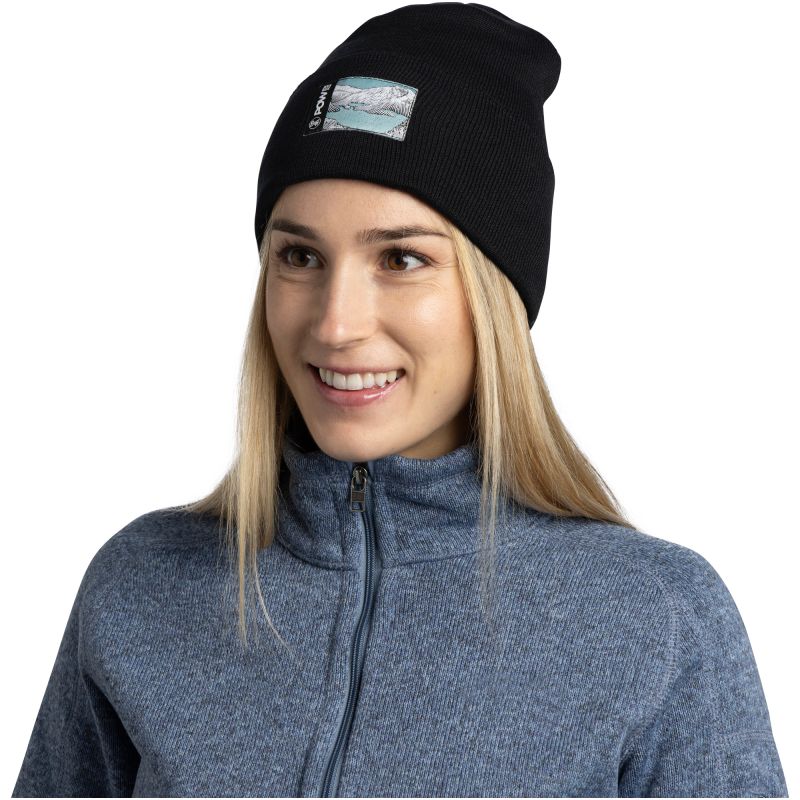 BUFF KNITTED BEANIE LILON POW BLACK Beanie