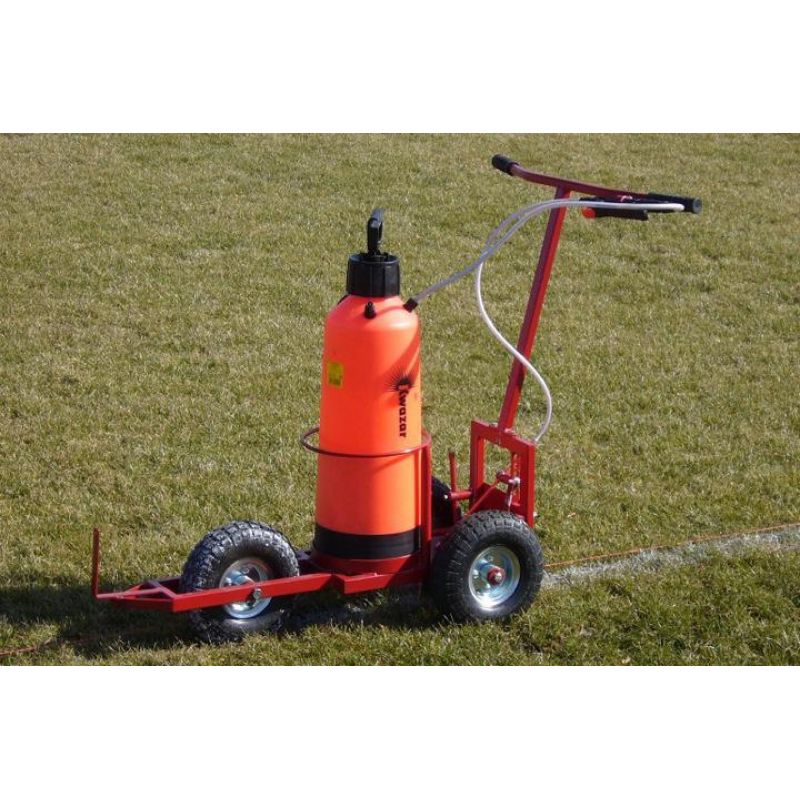 Emulsion line painting trolley In preparation Your Sports Performance