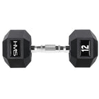 HMS HEX PRO 12 kg dumbbell Accessories/Training equipment Your Sports Performance