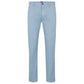 Hugo Boss men's slim-fit trousers in stretch cotton gabardine, light blue (50468314-451) In preparation Your Sports Performance