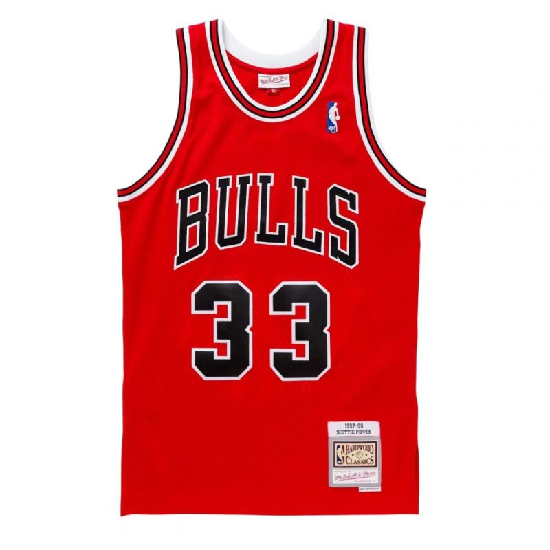 Mitchell & Ness Men's Chicago Bulls NBA Swingman Jersey Scottie Pippen #33 SMJYGS18153-CBUSCAR97SPIN In preparation Your Sports Performance