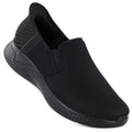 Men's textile slip-on sneakers, black NEWS 170-M To be categorized Your Sports Performance