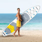 REBEL ACTIVE inflatable SUP board 350x81x15cm white Nad wodę/Deski Your Sports Performance