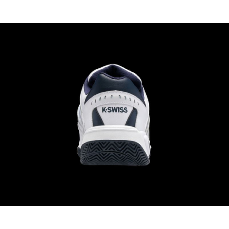 K-Swiss men's sneakers ACCOMPLISH IV WHITE/PEACOAT/SILVER-M (07387-177-M) In preparation Your Sports Performance