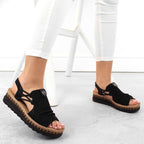 Comfortable Rieker W RKR677 black sandals Footwear/Lifestyle/Rieker Your Sports Performance