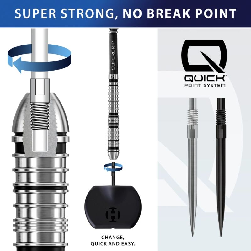 Harrows QUICK POINT Silver Tips In preparation Your Sports Performance