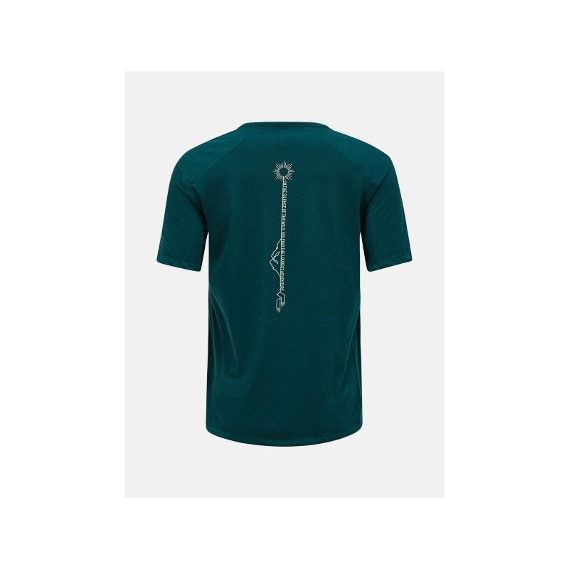 PEAK PERFORMANCE Women's Wool-Blend Shortsleeve T-shirt, green