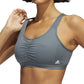 adidas Coreessentials Medium-Support Women's Sports Bra Gray HD7686 In preparation Adidas