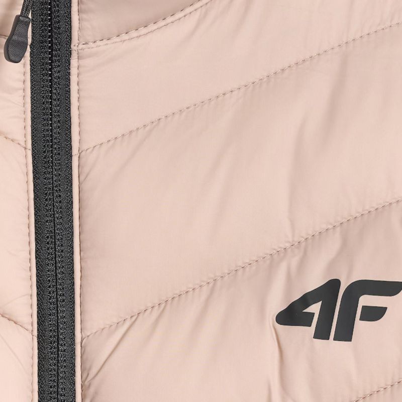 Women's jacket 4F F0855 beige 4FWSS26TDJAF0855 83S