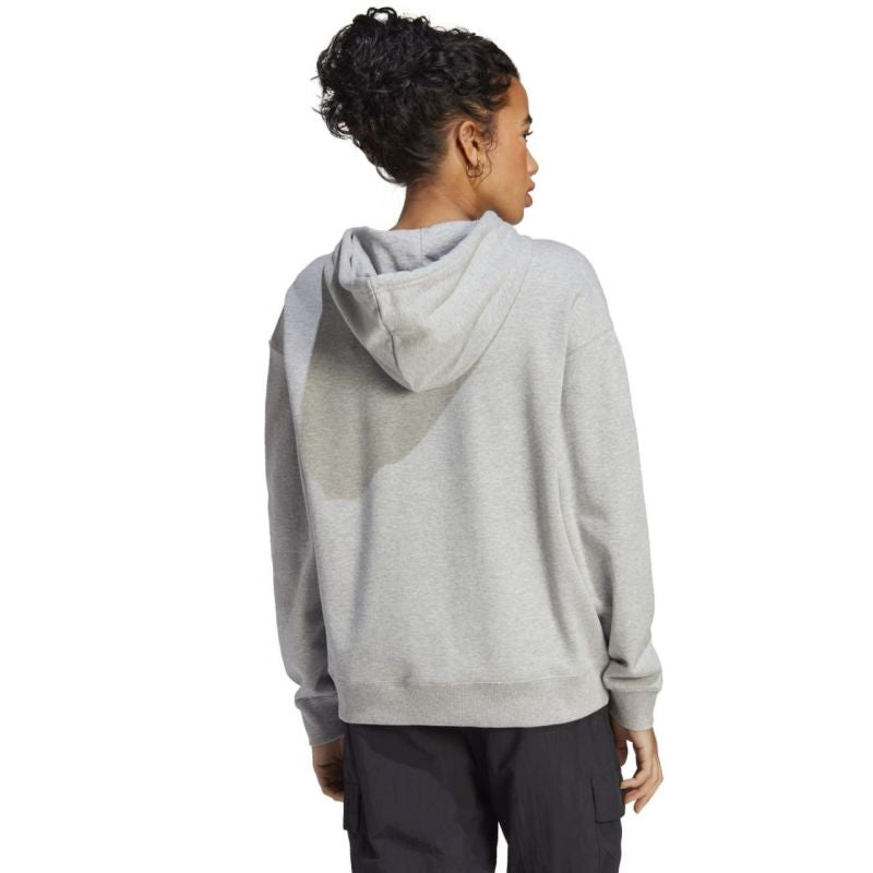 adidas Essentials Big Logo Oversized French Terry Hoodie W IC9865 Clothing/Lifestyle/adidas Adidas