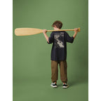 Boys' cargo sweatpants 4F 4FJRSS26TTROM1882-82S