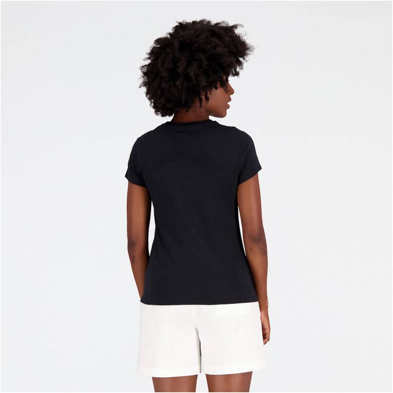 New Balance Essentials Stacked Logo CO BK T-shirt W WT31546BK Clothing/Lifestyle/T-shirts/New Balance New Balance
