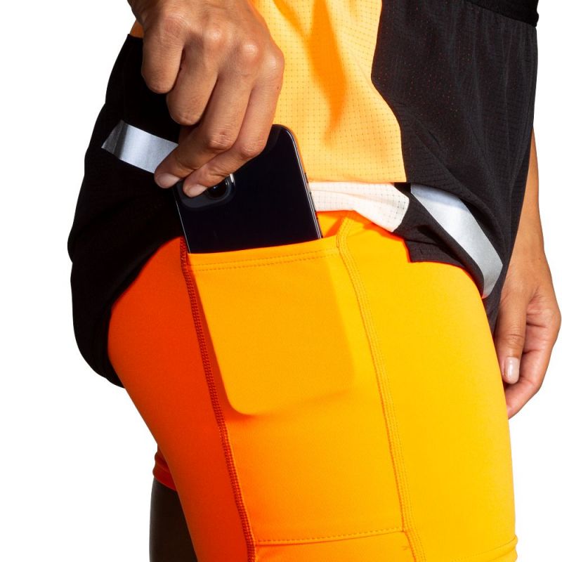 Women's Run Visible 4" 2in1 Short 2.0 Running Shorts Import z Brooks/Brooks/Spodenki Your Sports Performance