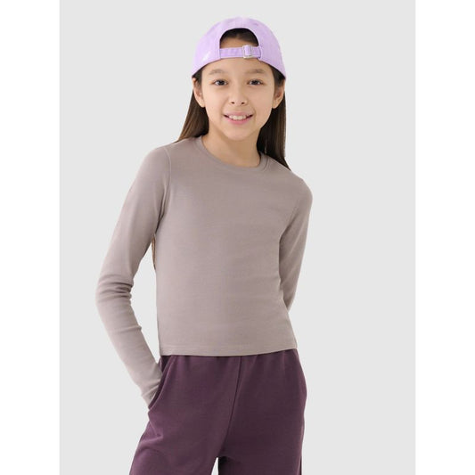 Longsleeve slim smooth girls 4F 4FJRSS25TLONF505-83S *Kategoria tymczasowa Your Sports Performance