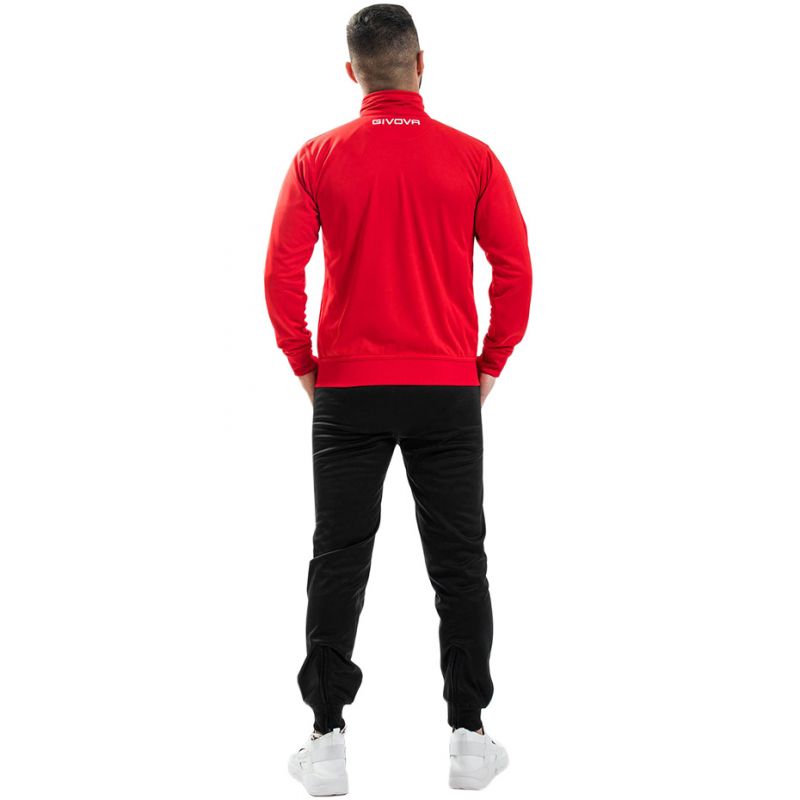 Tracksuit Givova Tuta Givova One M TT012 1210 red/black Clothing/Football/Mężczyźni/Givova Givova