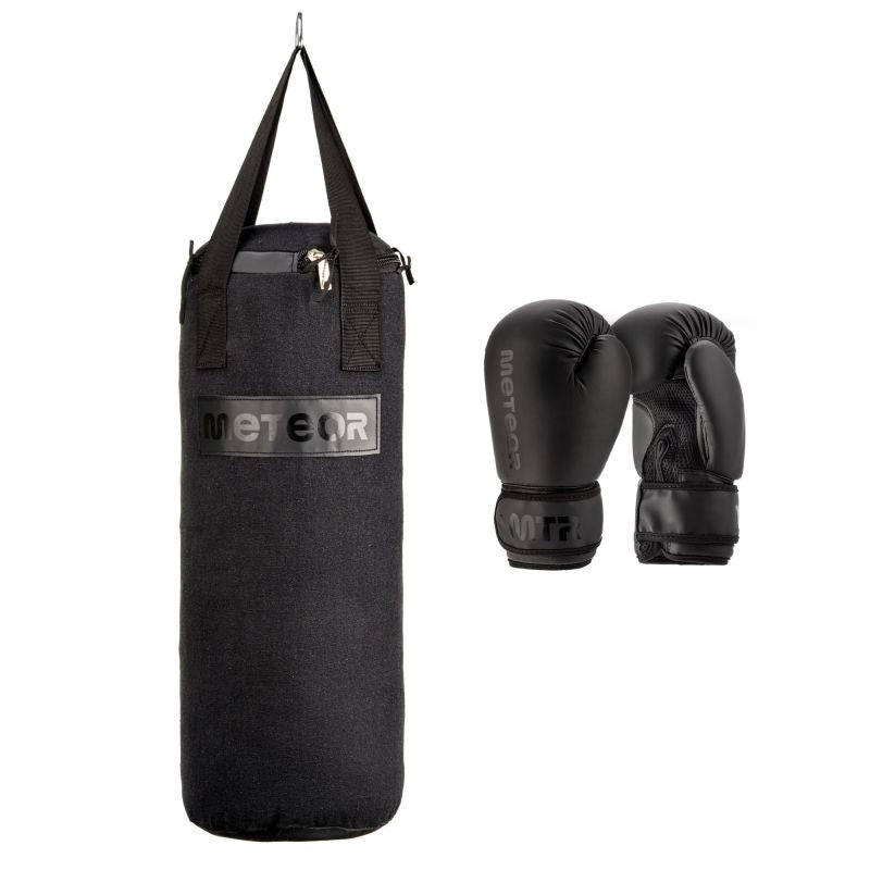 Meteor 6kg Punching Bag and 6oz Boxing Gloves Set In preparation Your Sports Performance