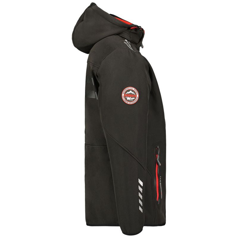 Geographical Norway Softshell Jacket Royaute DB 068 M WY2000H/GN/Black / Red Clothing/Outdoor/Geographical Norway Your Sports Performance
