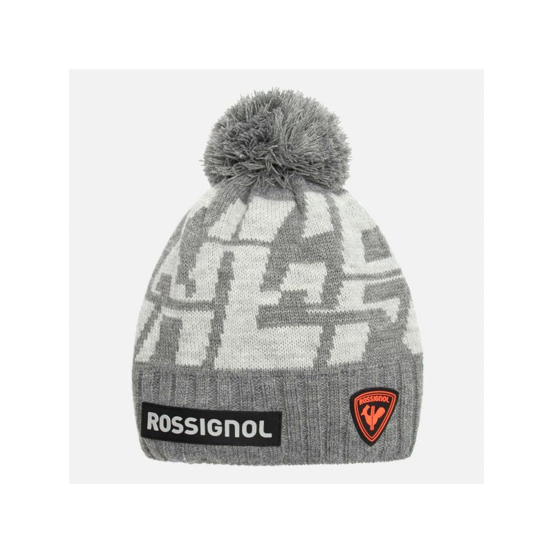 Rossignol Hero Pompon Cap Gray Import z PMSport Your Sports Performance