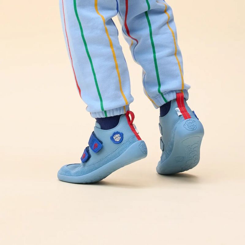 Affenzahn Halbschuh Leder Buddy Shark Jr shoes 00428-30211 Affenzahn
