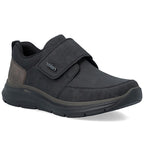 Rieker B1854-00 men's comfortable black Velcro shoes