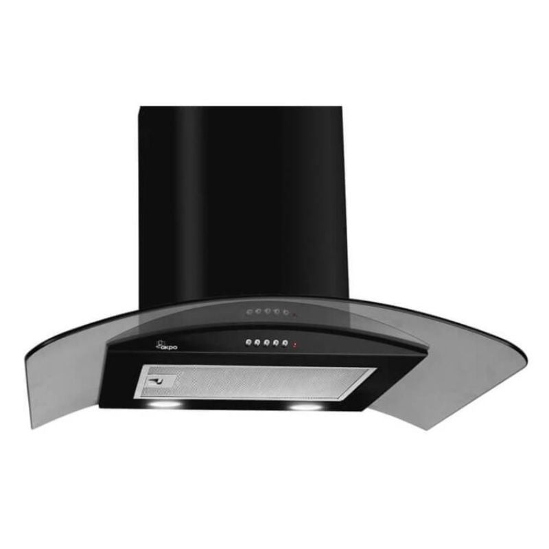 AKPO WK-4 LARGO ECO 50 BLACK chimney hood AGD - Produkty/Okapy kuchenne Your Sports Performance