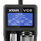XTAR CHARGER FOR CYLINDRICAL LI-ION VC2 BATTERIES Baterie, akumulatorki i ładowarki/Ładowarki akumulatorowe (bez akumulatorków) Your Sports Performance