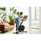 OVICX Q200X magnetic exercise bike with 15.6" TFT touchscreen, WIFI bluetooth & app