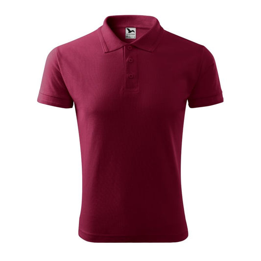 Men's Pique Polo Shirt (garnet) Clothing/Lifestyle/T-shirts/Malfini/Polo Your Sports Performance