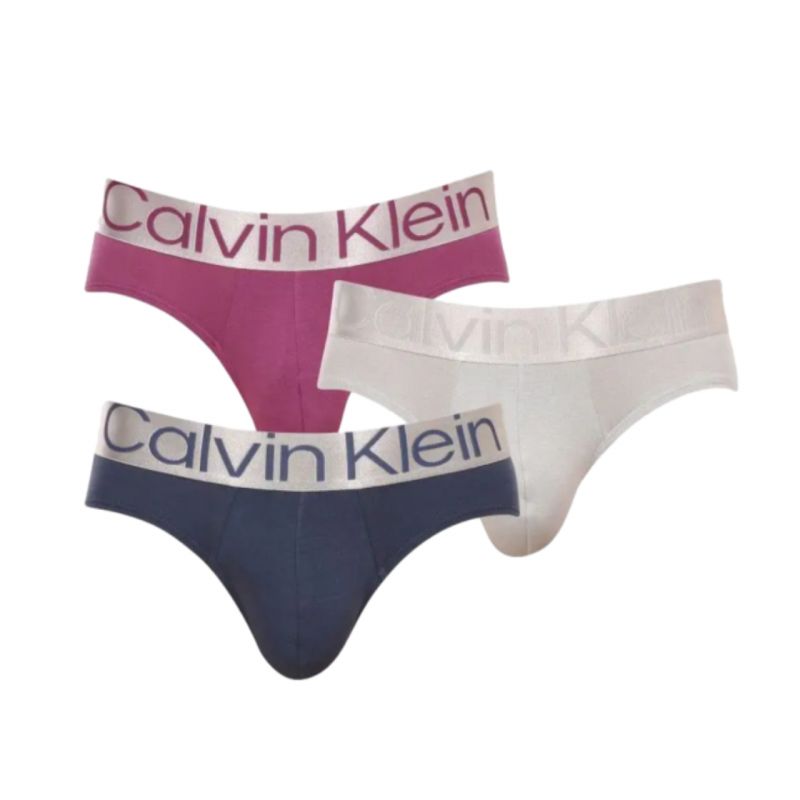 CALVIN KLEIN MEN'S BRIEFS 3-PACK STEEL In preparation Your Sports Performance