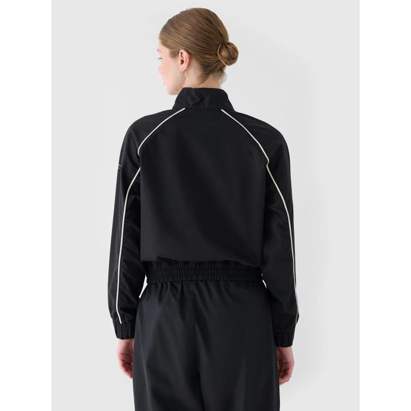 Women's cropped transition jacket with a stand-up collar 4F 4FRSS24TTJAF0886-20S *Kategoria tymczasowa Your Sports Performance