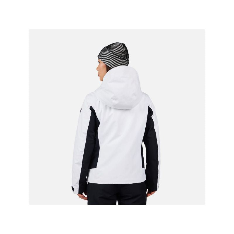 ROSSIGNOL W VELIKA INSULATED JKT women's ski jacket white