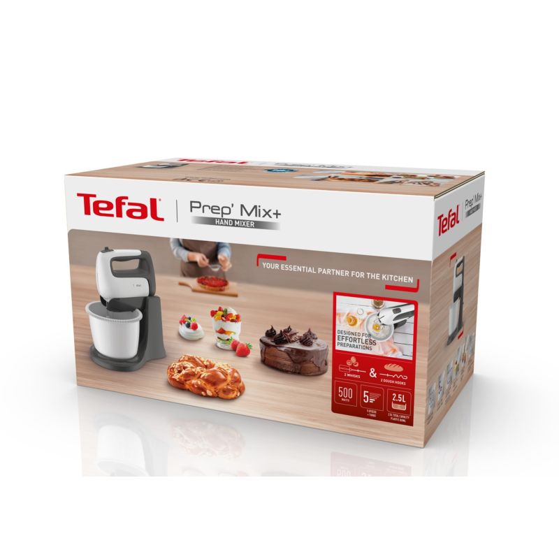 TEFAL PrepMix HT464138 Mixer with Bowl AGD - Produkty/Miksery / Blendery Your Sports Performance