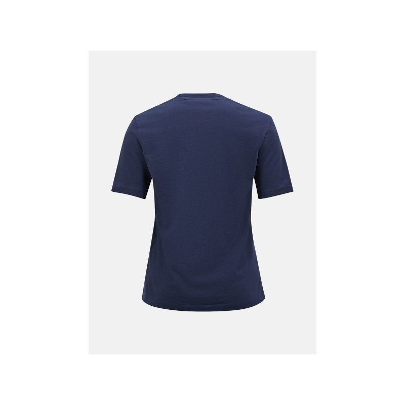 Peak Performance W Original Small Logo Tee Blue