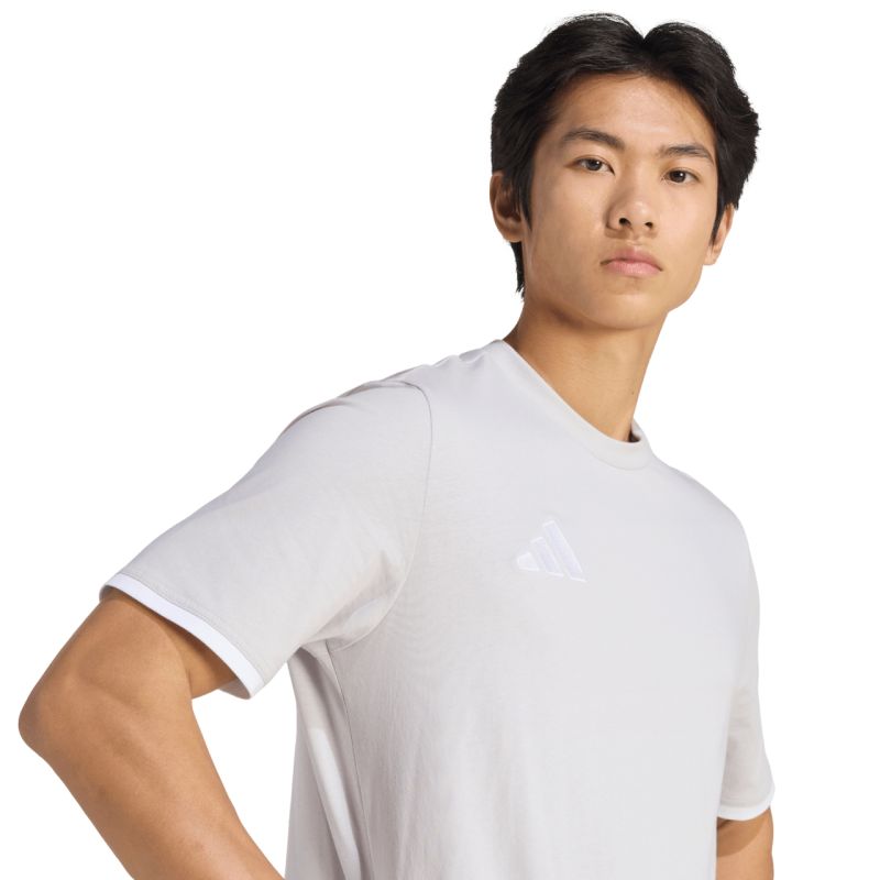 Men's adidas Entrada 26 Tee gray JZ6677 To be categorized Your Sports Performance