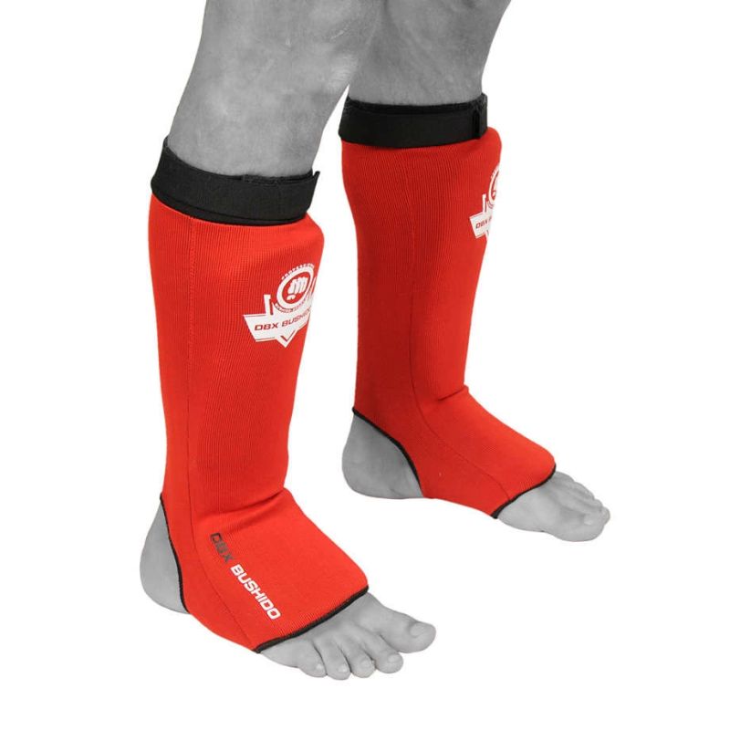 Flexible Shin Guards M - Shinrage Red Ochraniacze piszczeli Your Sports Performance