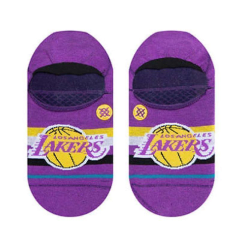 LA Los Angeles Lakers NBA St No Show Low-Top Socks - A145C22LAK-PUR Odzież/Skarpety/Skarpety koszykarskie/Tradycyjne Your Sports Performance