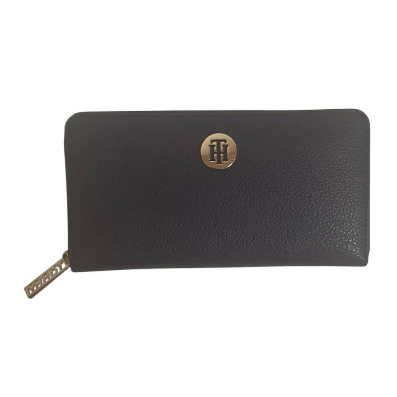 Tommy Hilfiger Women's TH Core Large Black Wallet - AW0AW08011 CJM Odzież/Odzież na co dzień Your Sports Performance