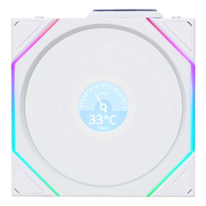 120mm ARGB TL Wireless LCD Fan White Chłodzenie/Chłodzenie - wentylatory Your Sports Performance