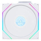 120mm ARGB TL Wireless LCD Fan White Chłodzenie/Chłodzenie - wentylatory Your Sports Performance